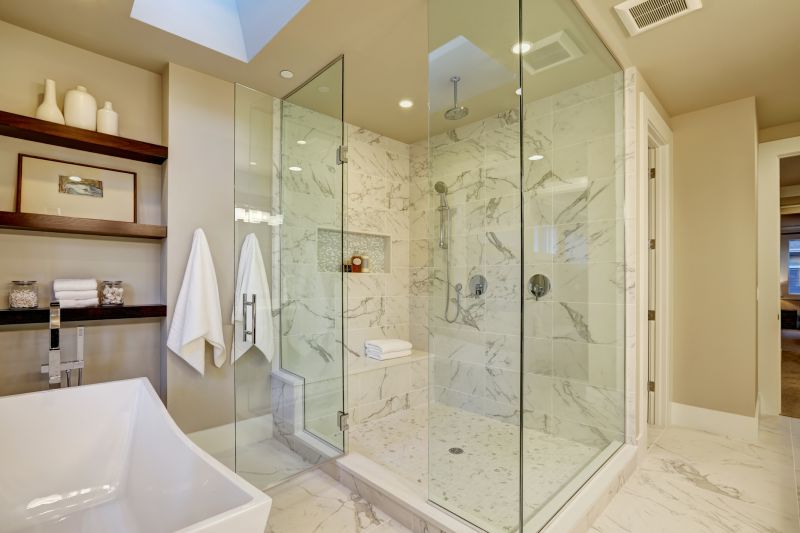 Luxury Shower with Bench
